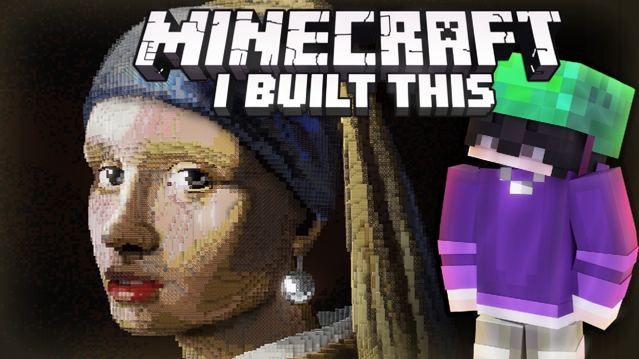 Создание знаменитых картин в Minecraft
