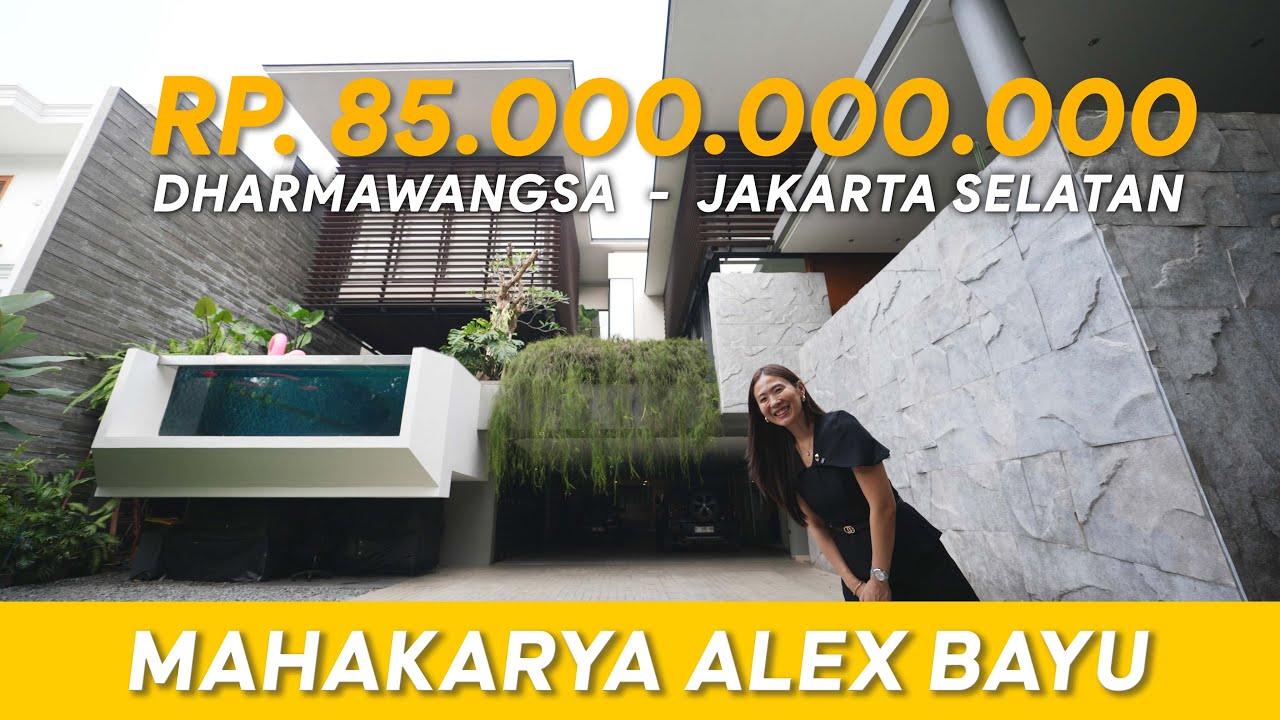 Rumah mewah di Dharmawangsa Jakarta Selatan karya Alex Bayu  | Eps. 595