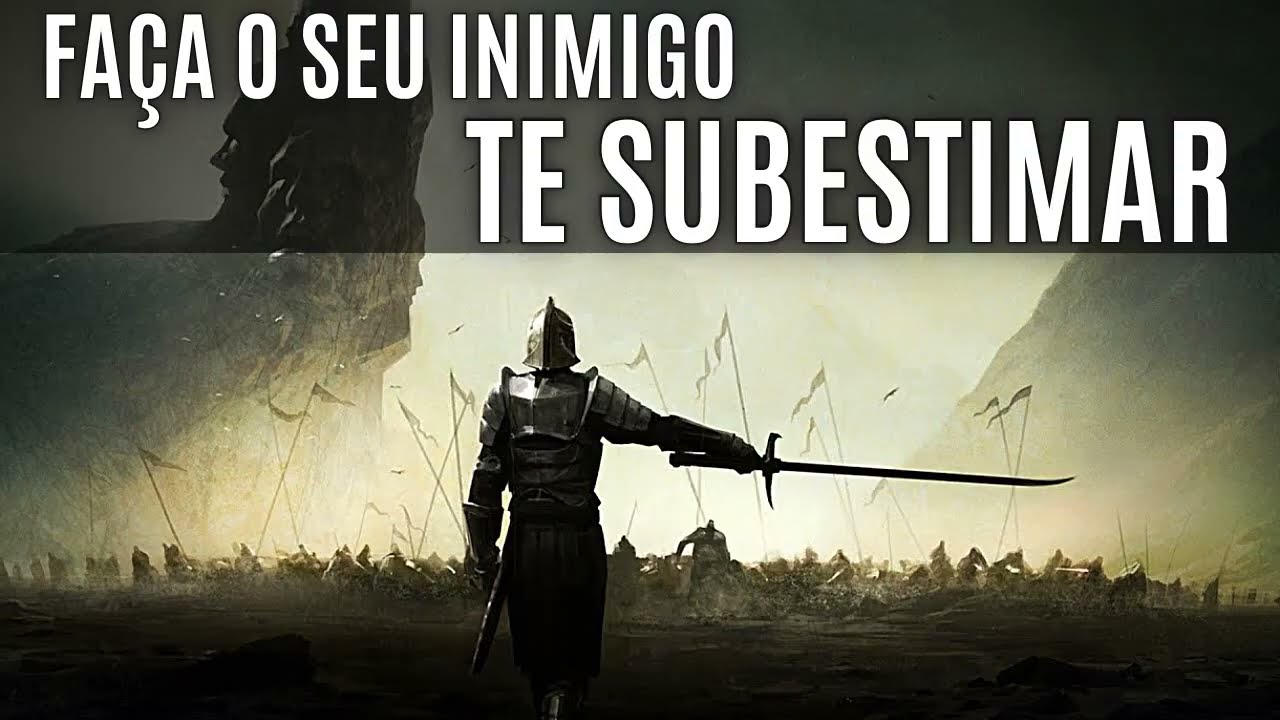 5 LIÇÕES que EU APRENDI com A ARTE DA GUERRA (Sun Tzu) | Faça o SEU INIMIGO te SUBESTIMAR
