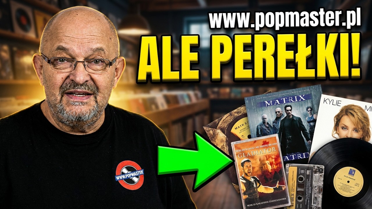 Kasety magnetofonowe i płyty winylowe, nowa dostawa w Salonie Płytowym PopMaster.  #płyty_winylowe