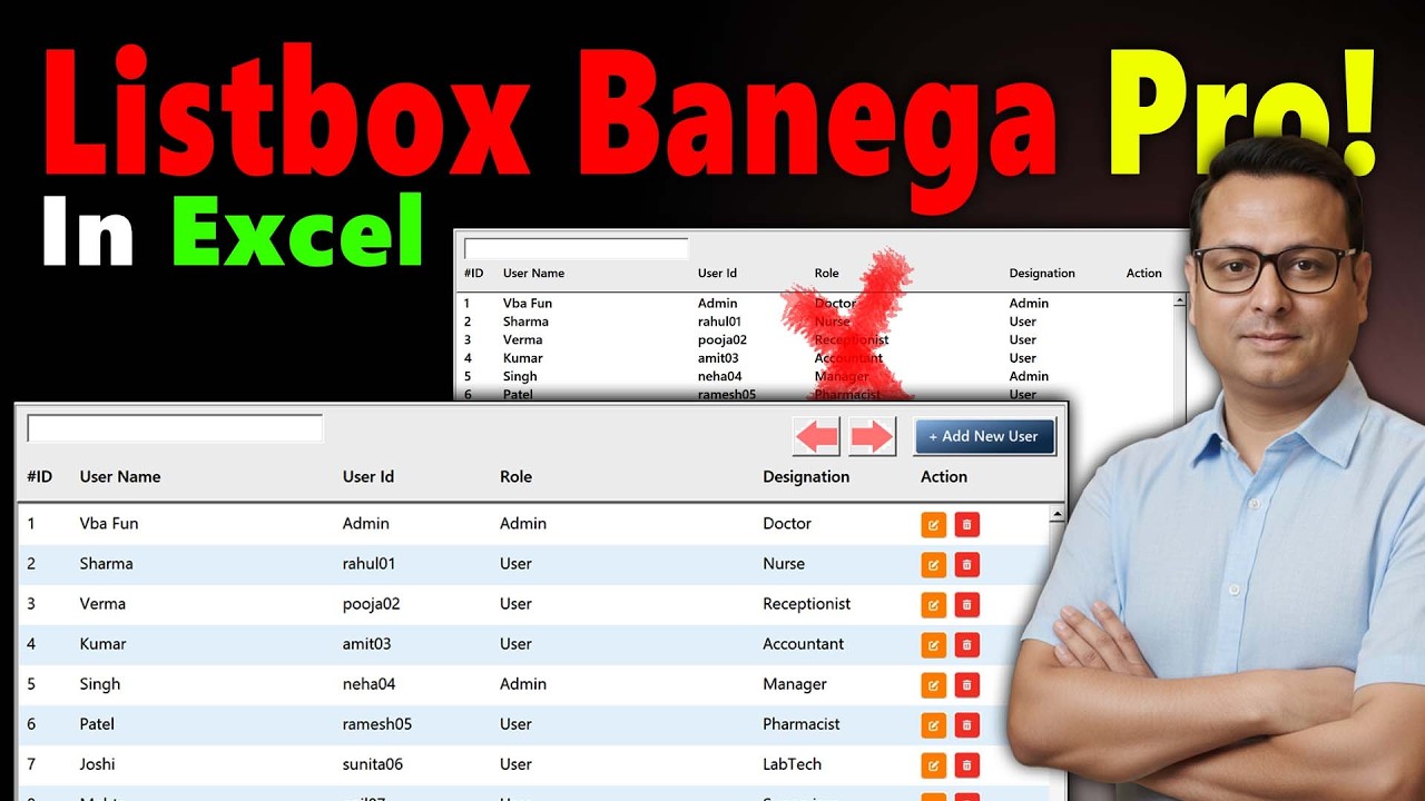 You Won't Believe This Excel UserForm Is NOT a Web App! (The Modern UI Secret)