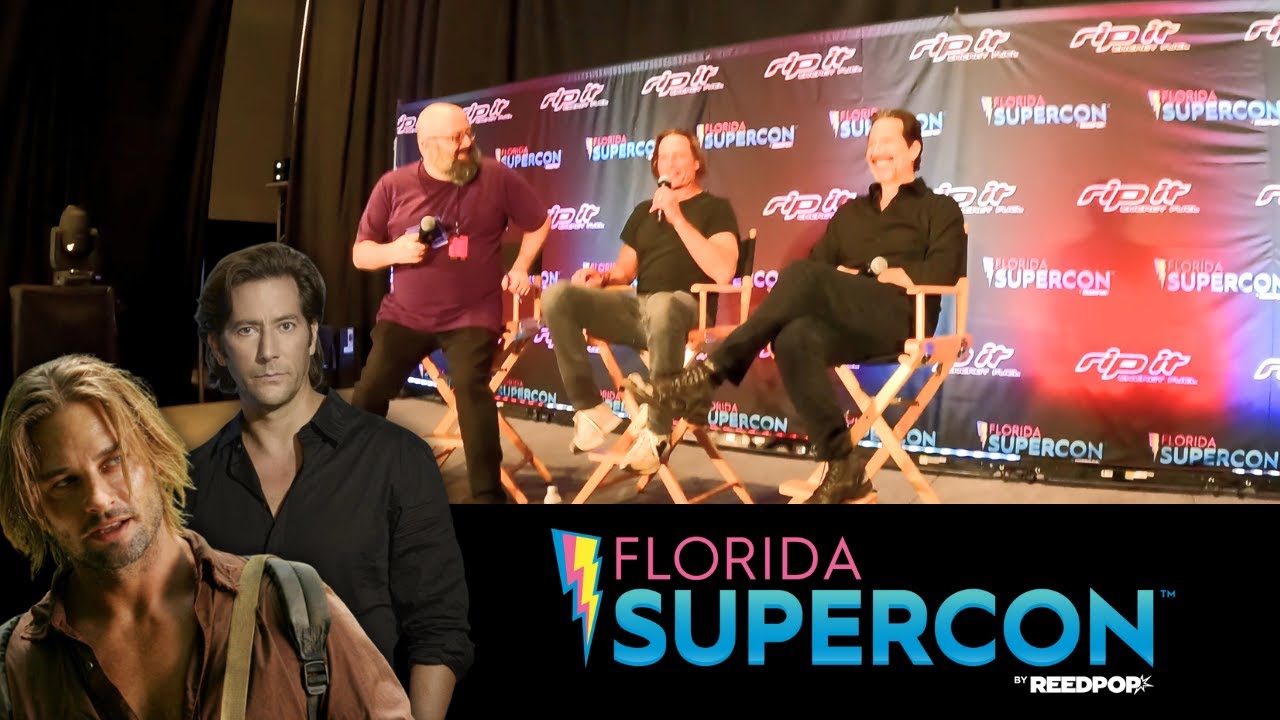 Florida Supercon 2025: LOST Stars Josh Holloway (Sawyer) & Henry Ian Cusick (Desmond) Reunite!