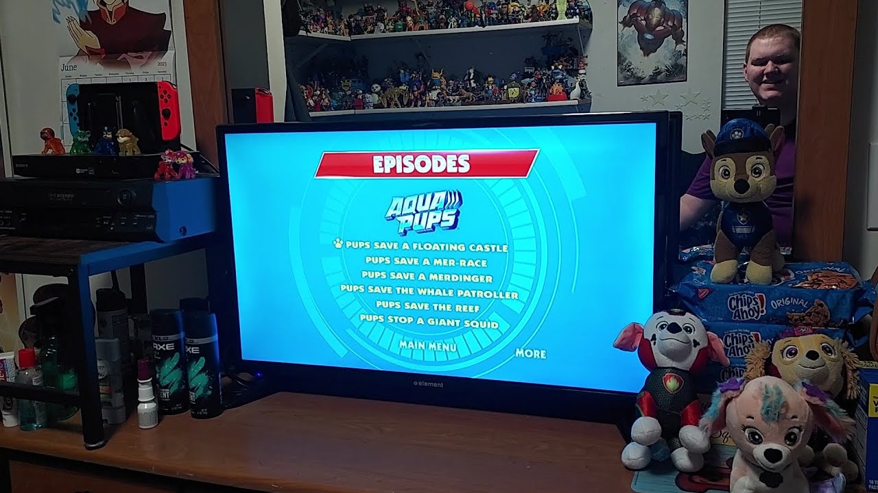 Opening/Menu Walkthrough Of Paw Patrol: Aqua Pups DVD From 2023🌊🐙🐕🧜‍♂️🧜‍♀️🧜