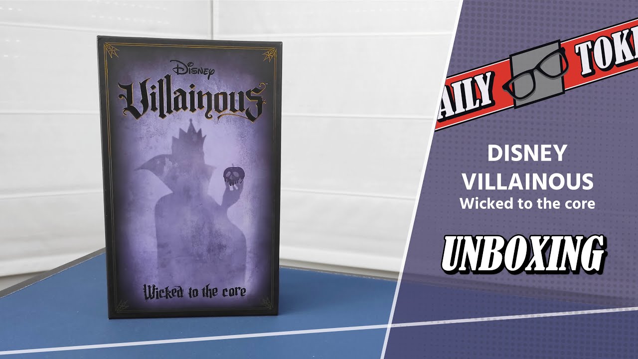 Disney Villainous: Wicked to the Core - Unboxing