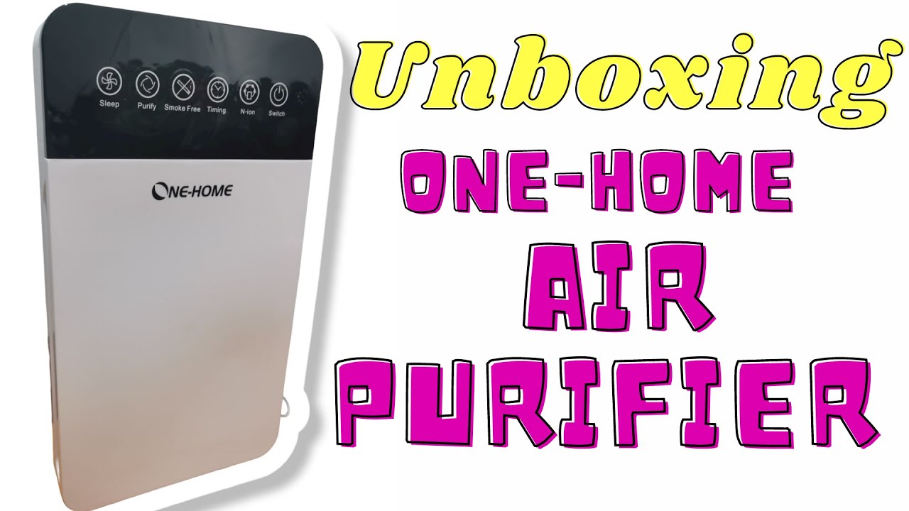 AFFORDABLE ONE HOME AIR PURIFIER K2 | UNBOXING | Philippines Shopee finds