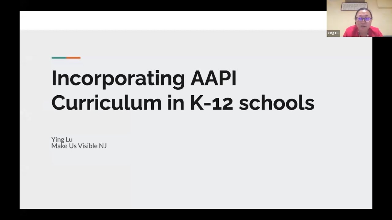 A Path Forward to Unity and Diversity&mdash;AAPI History in School Curriculum | May 5, 2022