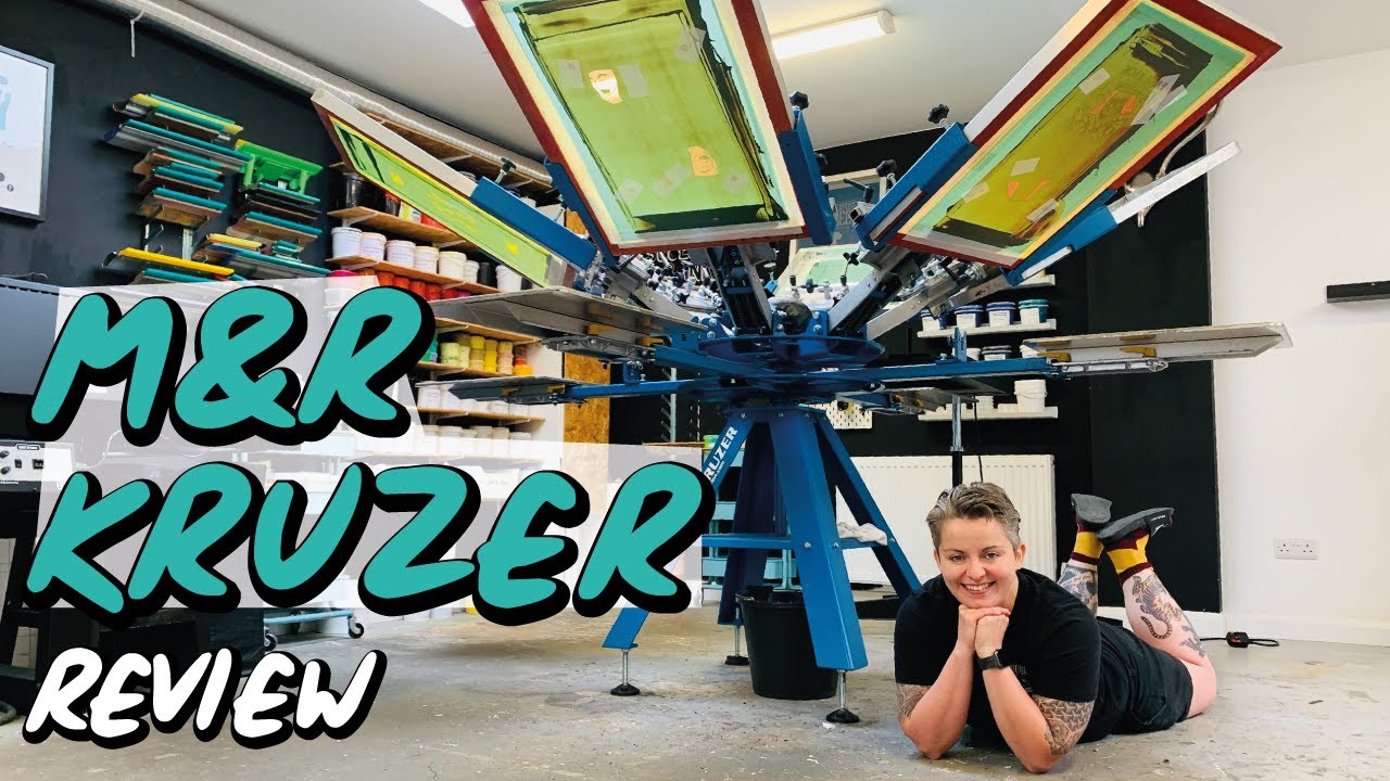 M&R KRUZER REVIEW - Possibly the best manual t-shirt printing carousel?
