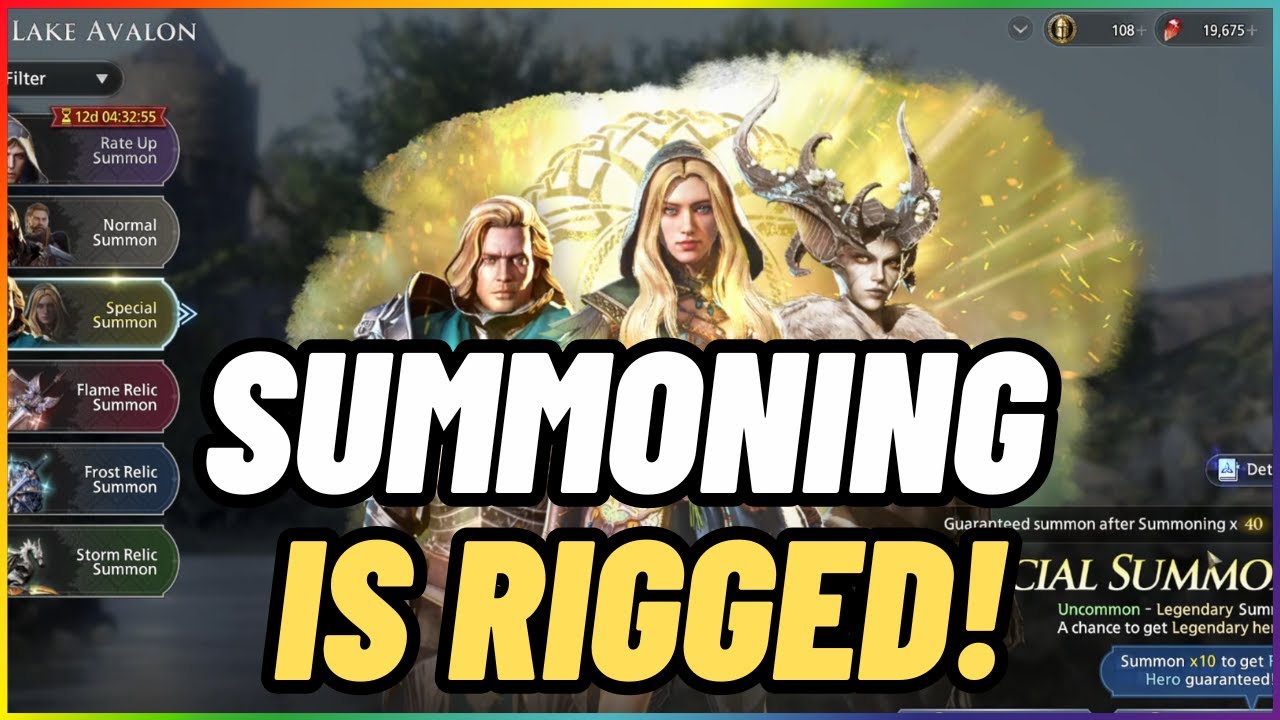 HUGE SUMMONS BUT NO LUCK?! 👑King Arthur: Legends Rise👑
