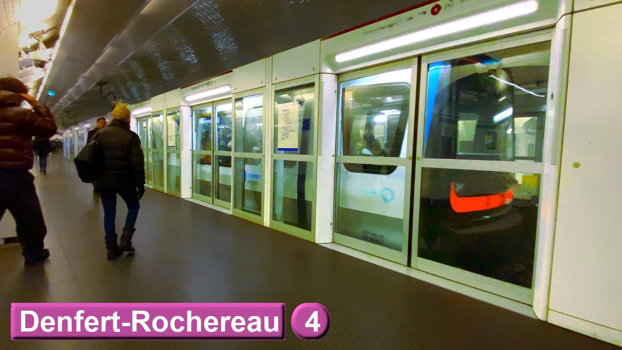 Данфер-Рошро | линия 4 : Парижский метрополитен ( RATP MP14 )