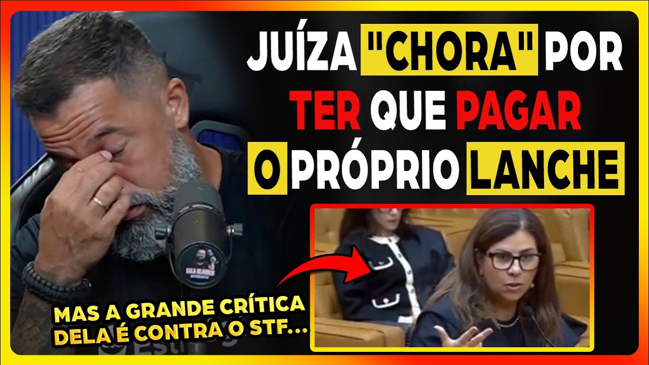 GLAUBER REAGE: JUÍZA se DESESPERA porque NÃO QUER PAGAR o próprio CAFÉ | Fala Glauber