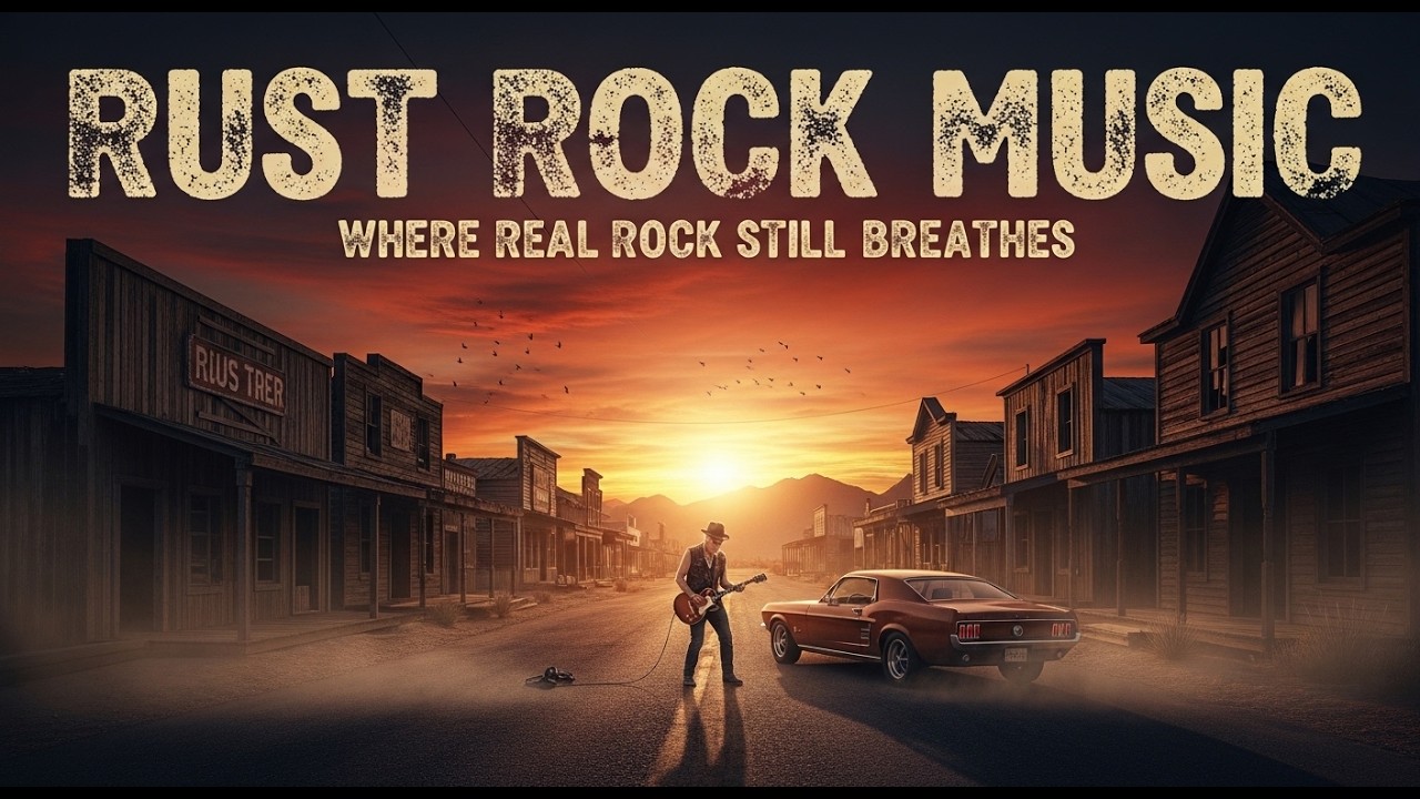 Rust Never Dies: Ultimate Classic Rock Firestorm | Loud Guitar Anthems Forever