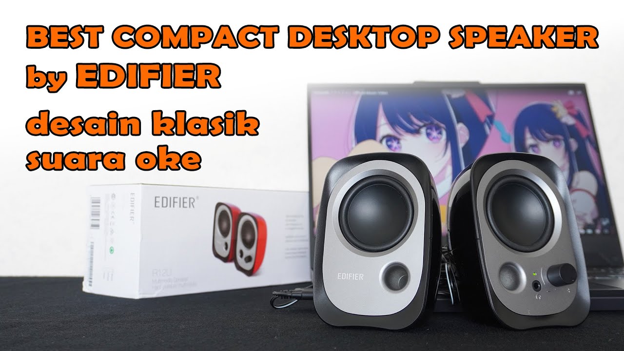Desktop Stereo Speaker imut yang oke dari Edifier - R12U (perbandingan vs Logitech Z121)