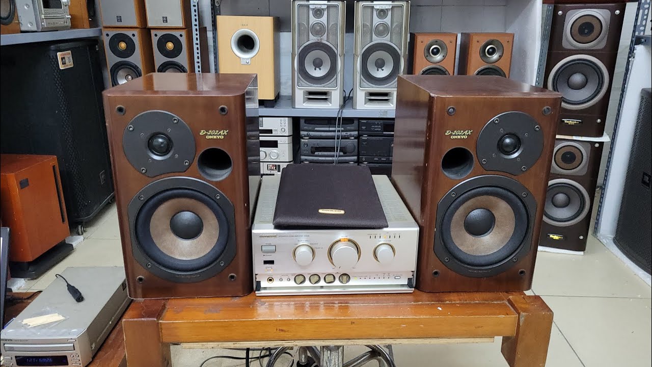 Dàn Onkyo A922M loa 202AX đánh quá ngọt. Giá chỉ 6.000k. Lh 0868931327 - 0867291331