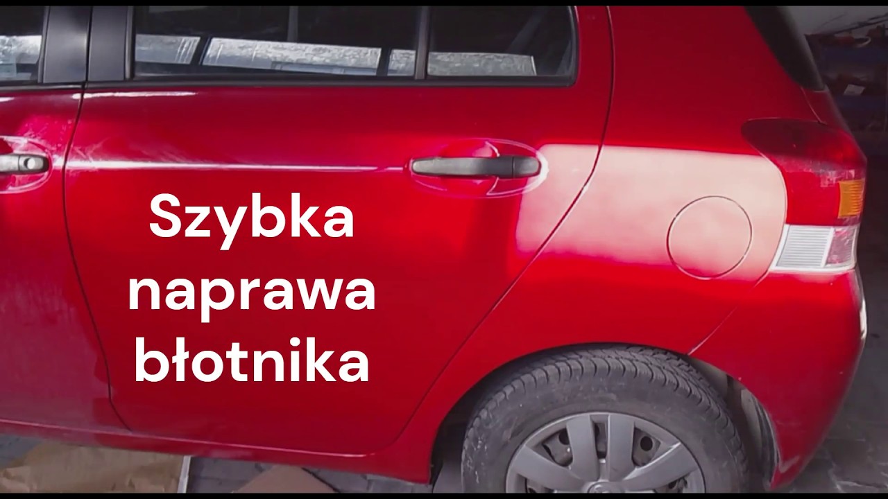 Szybka naprawa błotnika