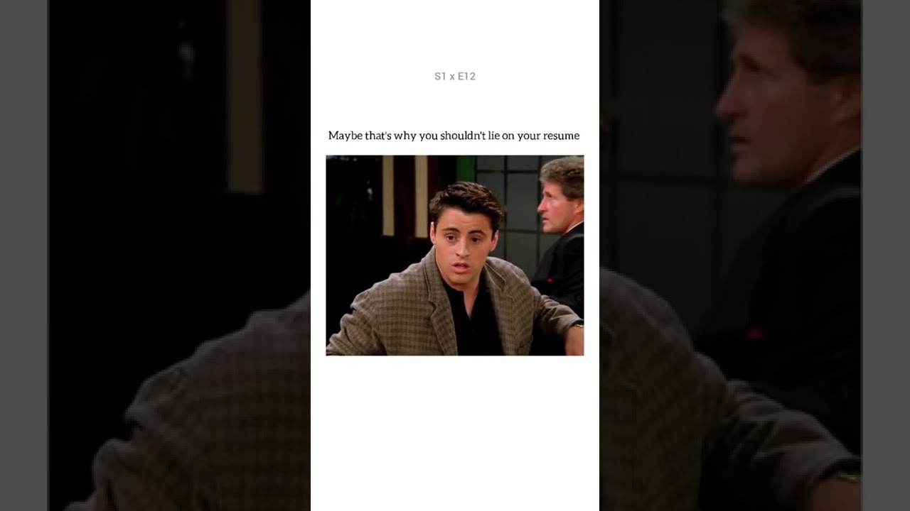 Joey tribbiani #friends #chandler #monica #joey #shorts