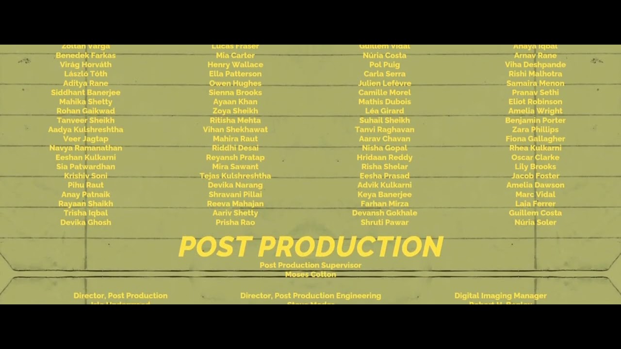 The outsiders (2023 flim) Fanmade end credits 