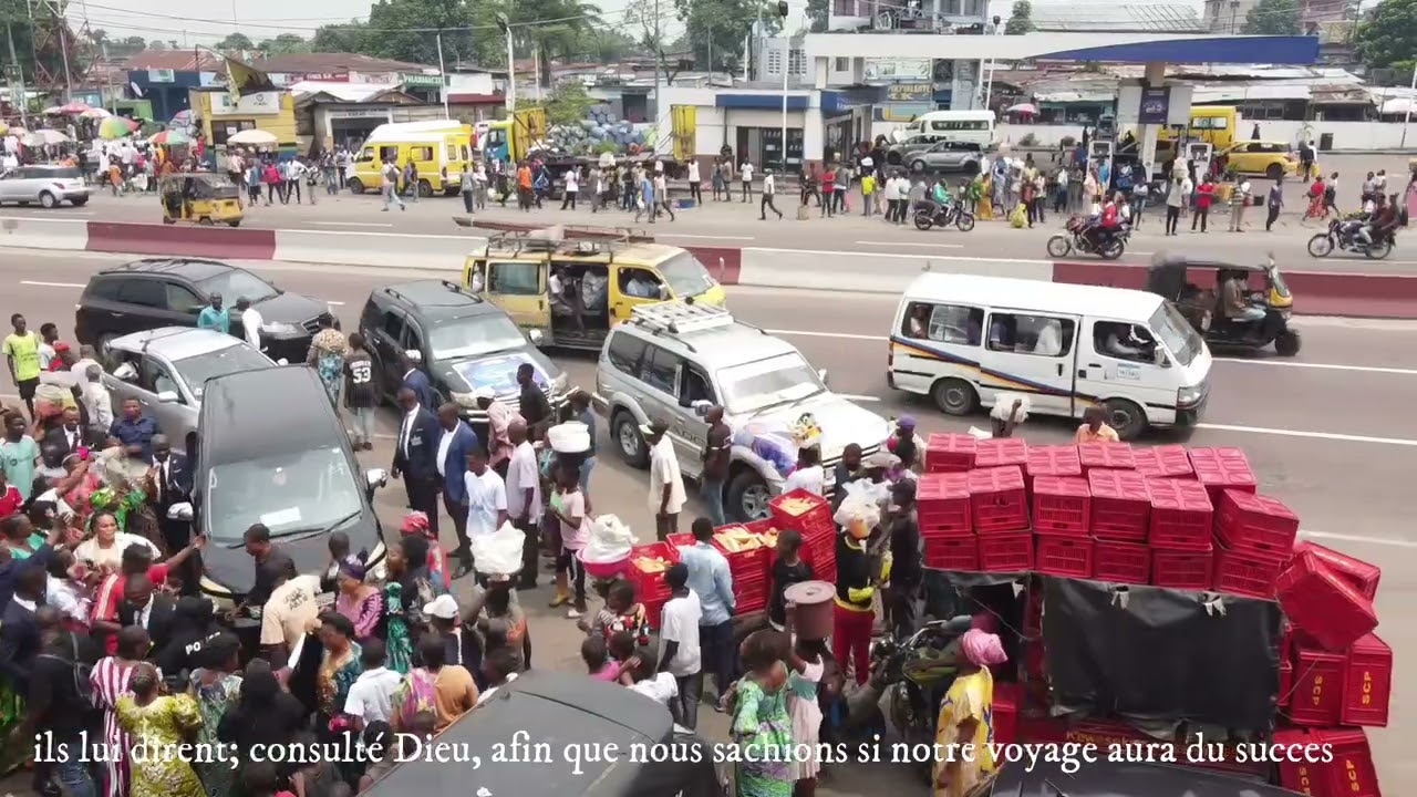 RETOUR DE L'APOTRE GEDEON KATENDE  EN RDC