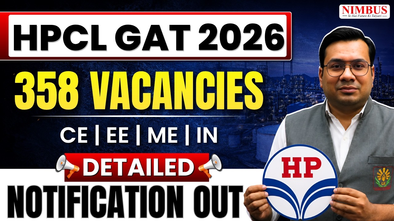 🔥HPCL Graduate Apprentice Trainee (GAT) Recruitment 2026 | 358 Vacancies | Detailed Notification