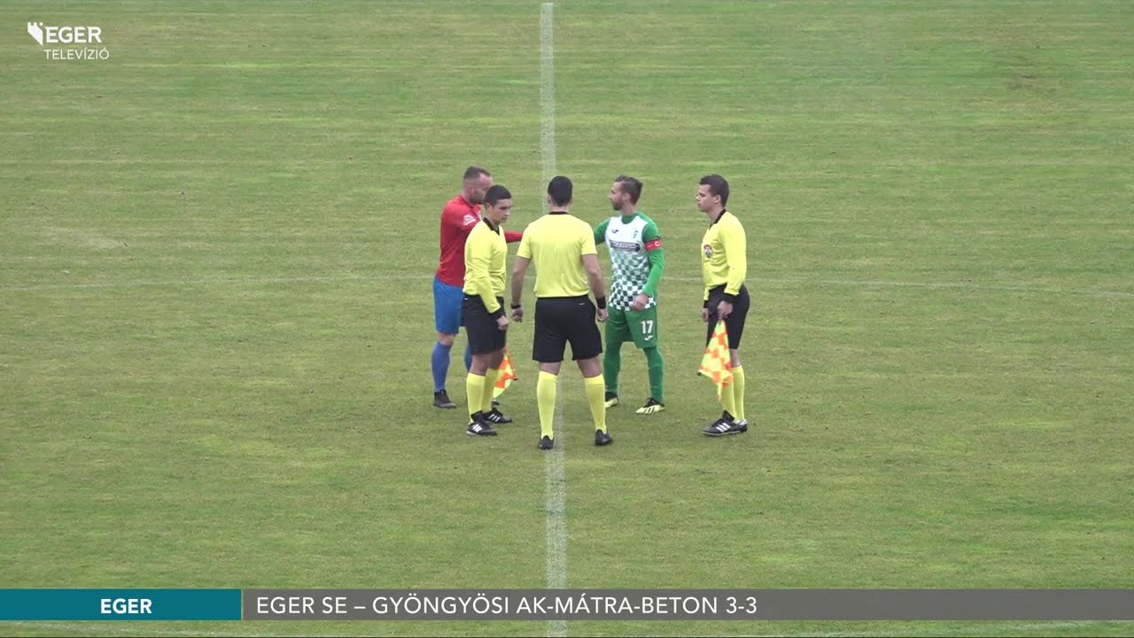 Eger SE – Gyöngyösi AK-Mátra-Beton 3-3 - 2020.10.26.