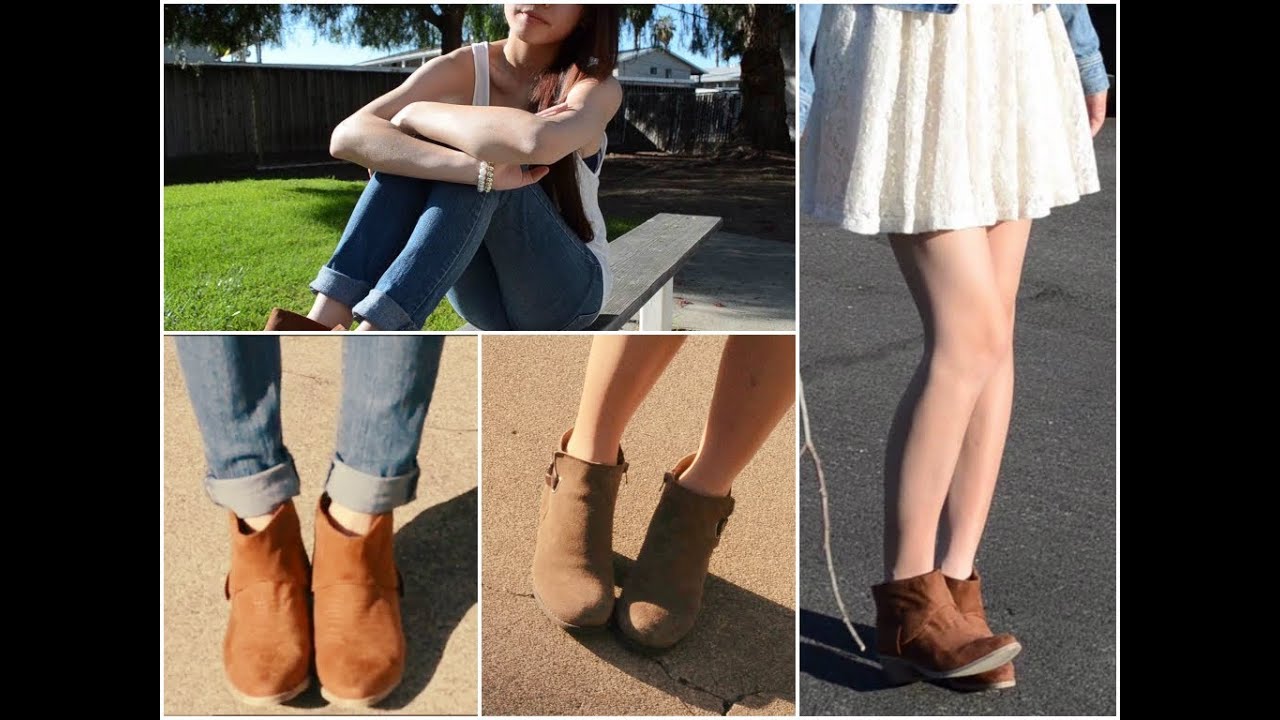 How I wear: Ankle Boots