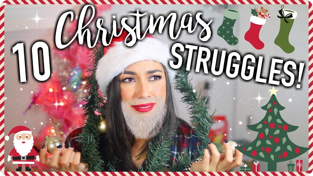 10 Struggles During Christmas Time!! | Jeanine Amapola