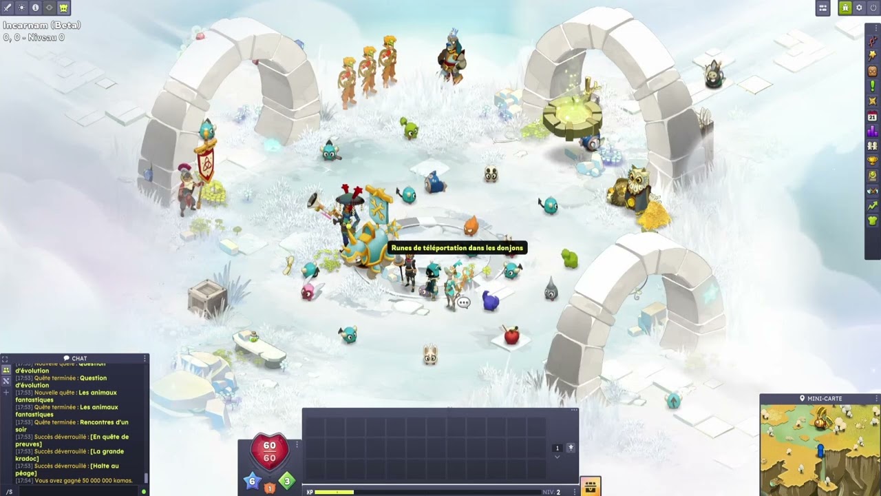 Fonctionnement de  la b&ecirc;ta test Dofus Unity en 3 minutes !