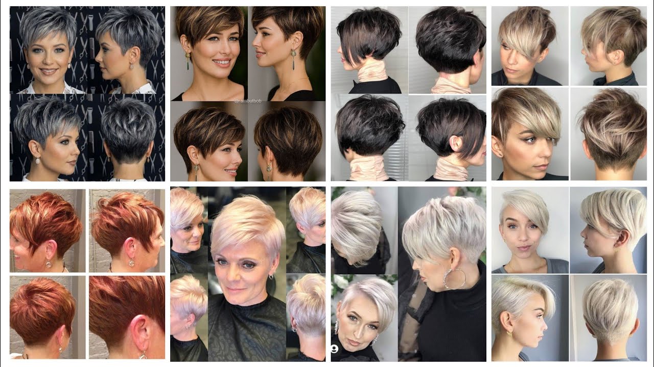 2026 Top TRENDING latest 200+ Short Stacked Bob pixie haircut today fashion #hairstyle