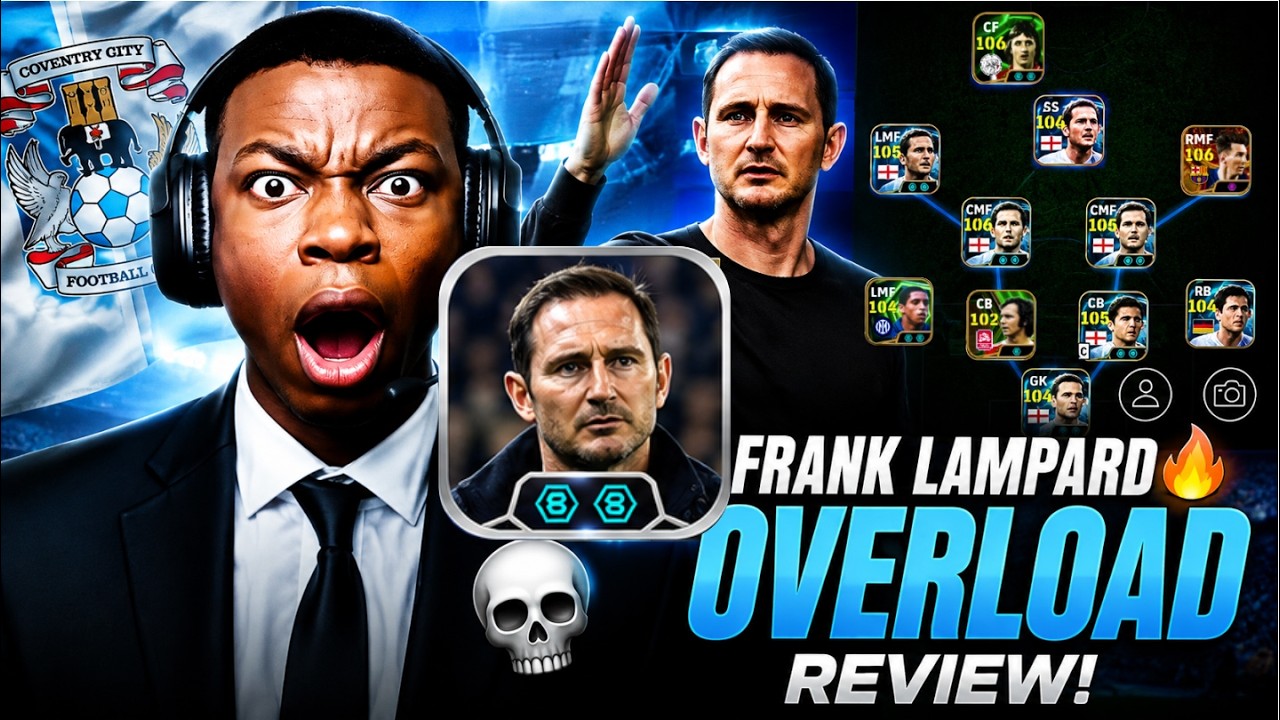 The New Frank Lampard OVERLOAD Playstyle | My First Impressions