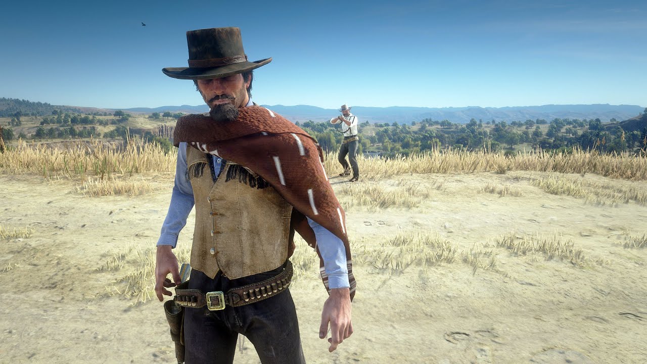 RDR 2 Quick Draw Compilation (no deadeye) - Poncho Mod