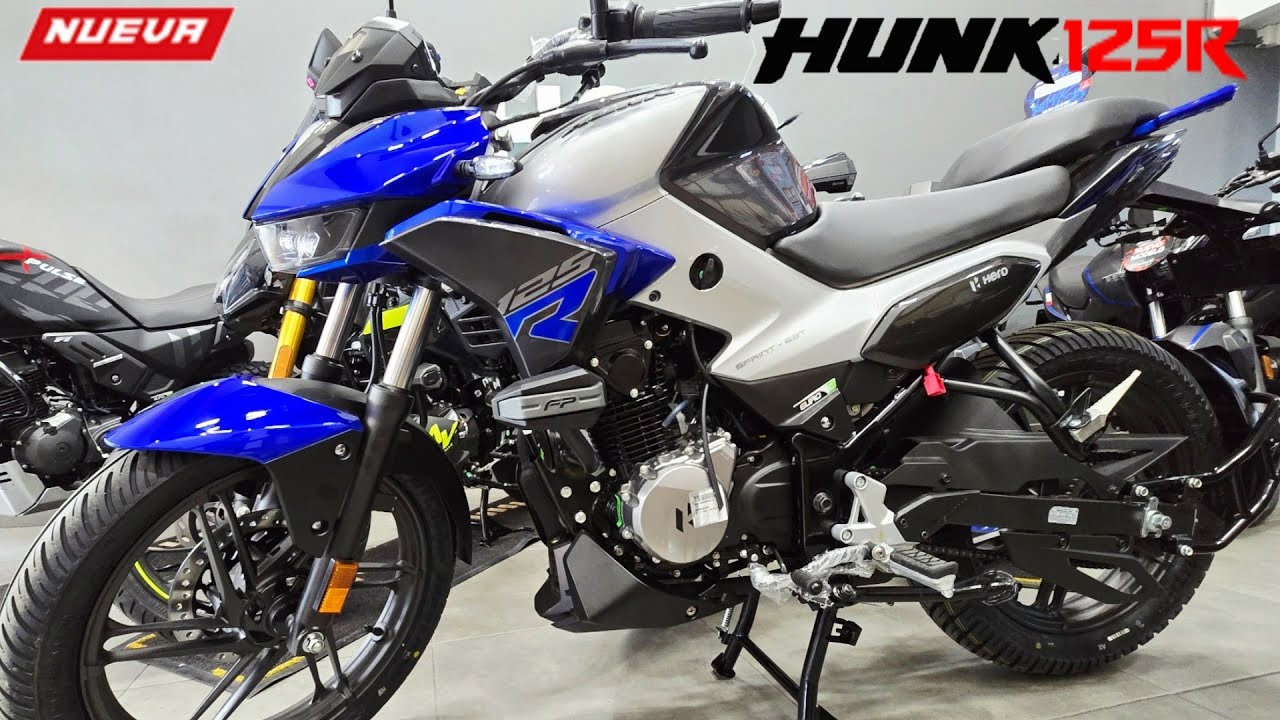 ¿Vale la pena Comprar la Nueva Hero Hunk 125R 🤔 Precio y Ficha Técnica Colores