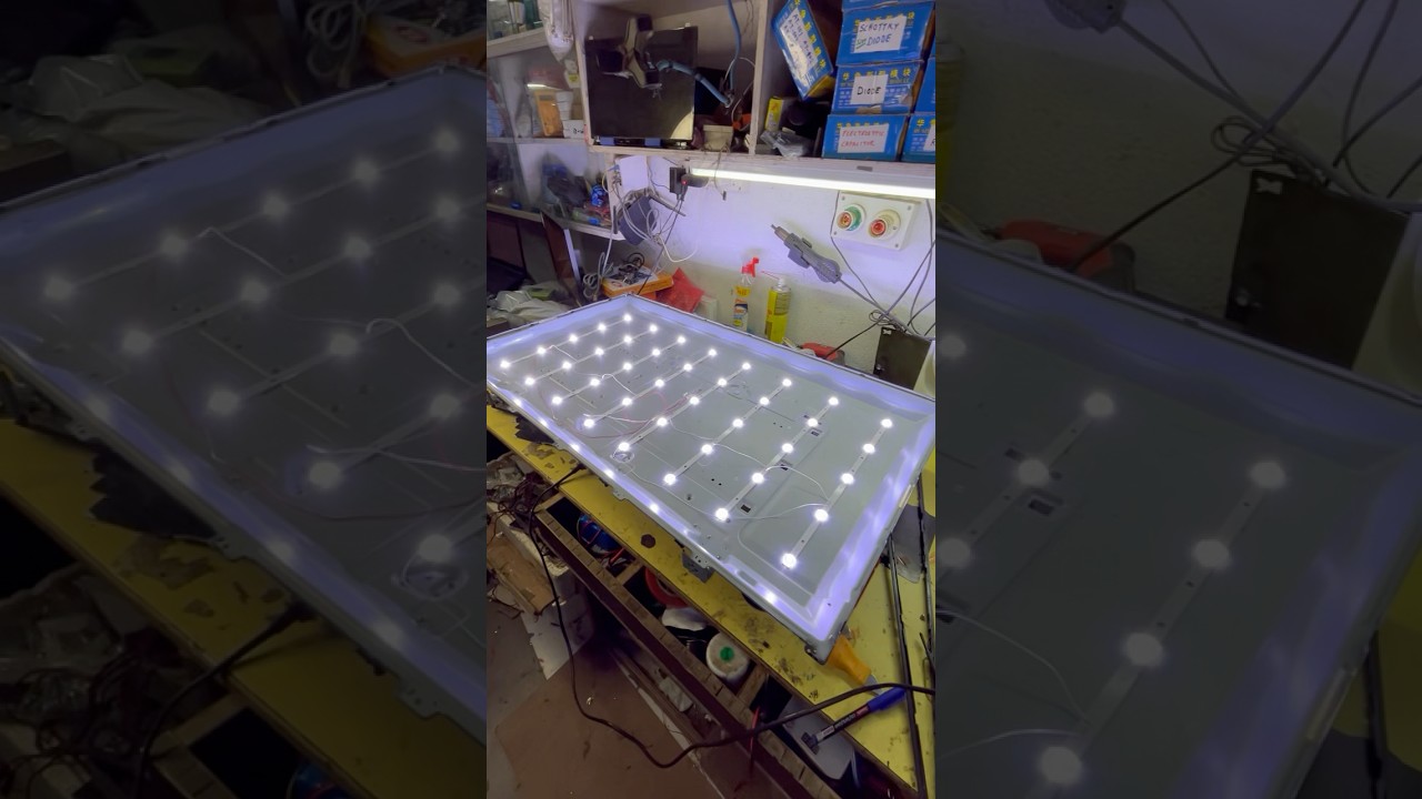 43 inch LED TV Backlight Replacement Technique by Xpert Technician 