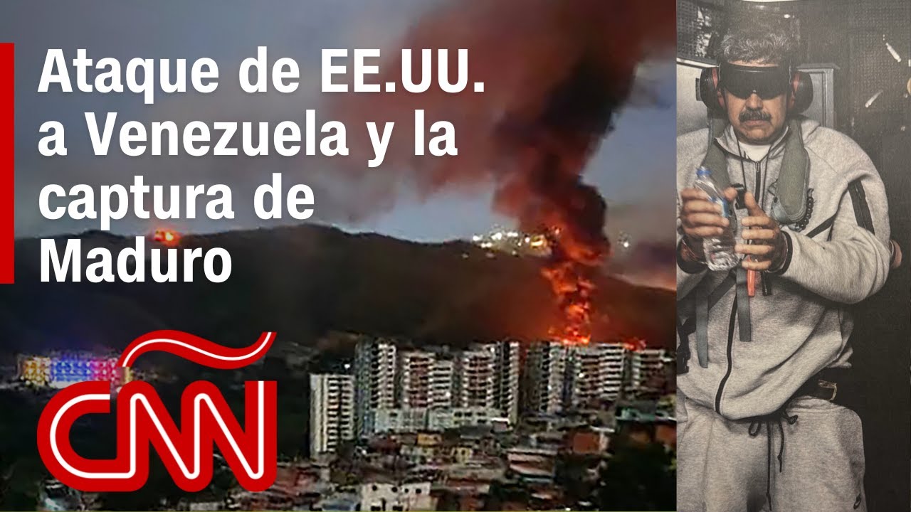 Resumen en video del ataque de EE.UU. a Venezuela: &iquest;por qu&eacute; captur&oacute; a Maduro y que sigue?