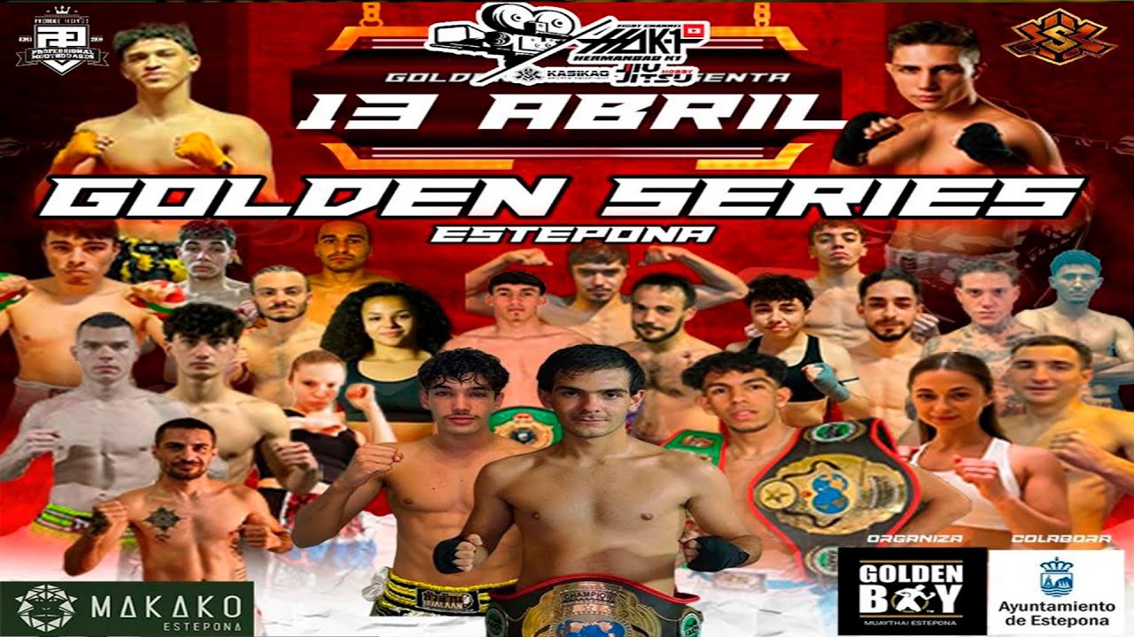 Pesaje de las Golden series!!! el mejor Muay Thai en Estepona