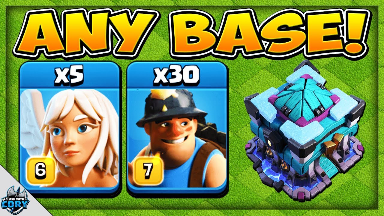 NO BASE IS SAFE from Queen Charge Miners at TH13! Town Hall 13 Attack Strategy 2020