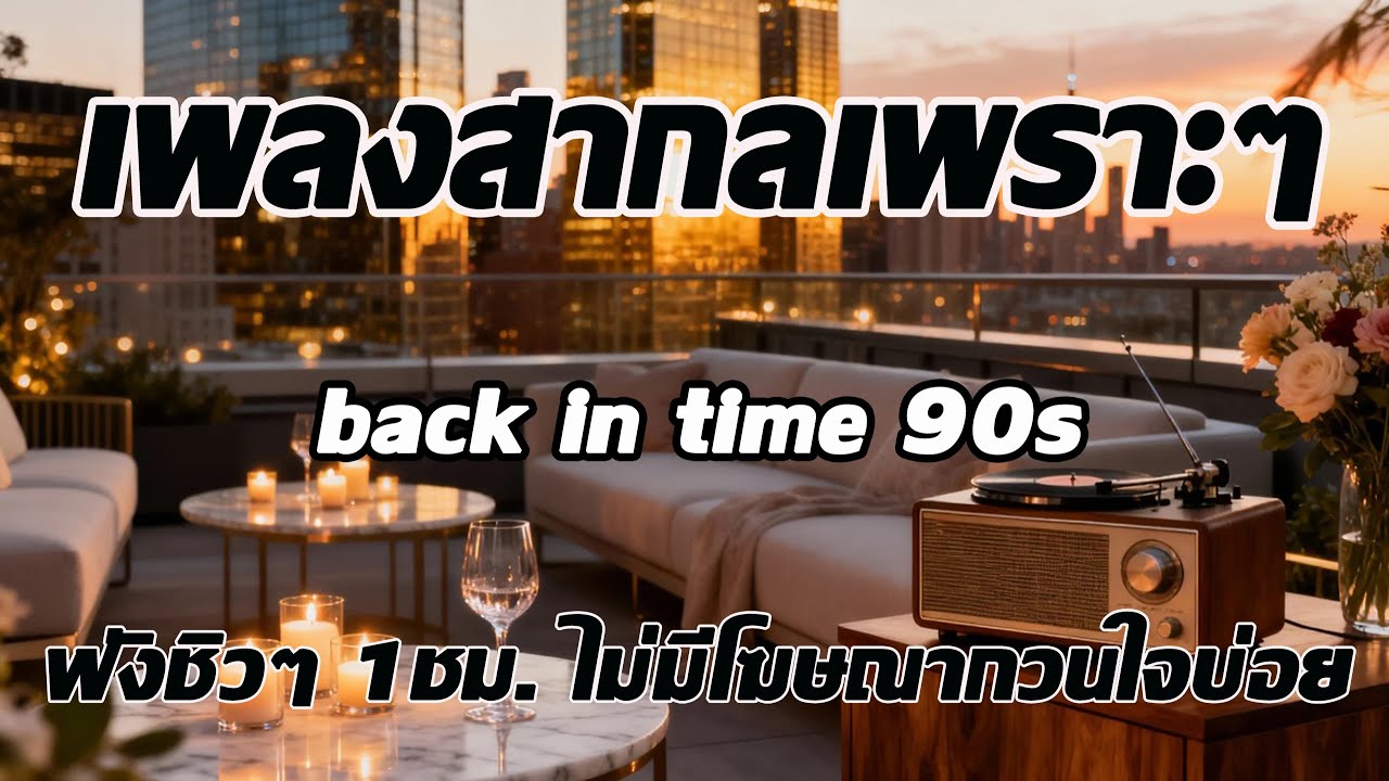 Back In Time [ Volume 137] เพลงสากลเพราะๆ เพลงฟังสบายๆ ฟังทำงาน ฟังร้านกาแฟ ฟังเดินทาง โฆษณาไม่กวนใจ