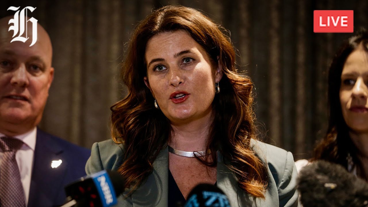 NZ Herald Live: Finance Minister Nicola Willis speaks to the media