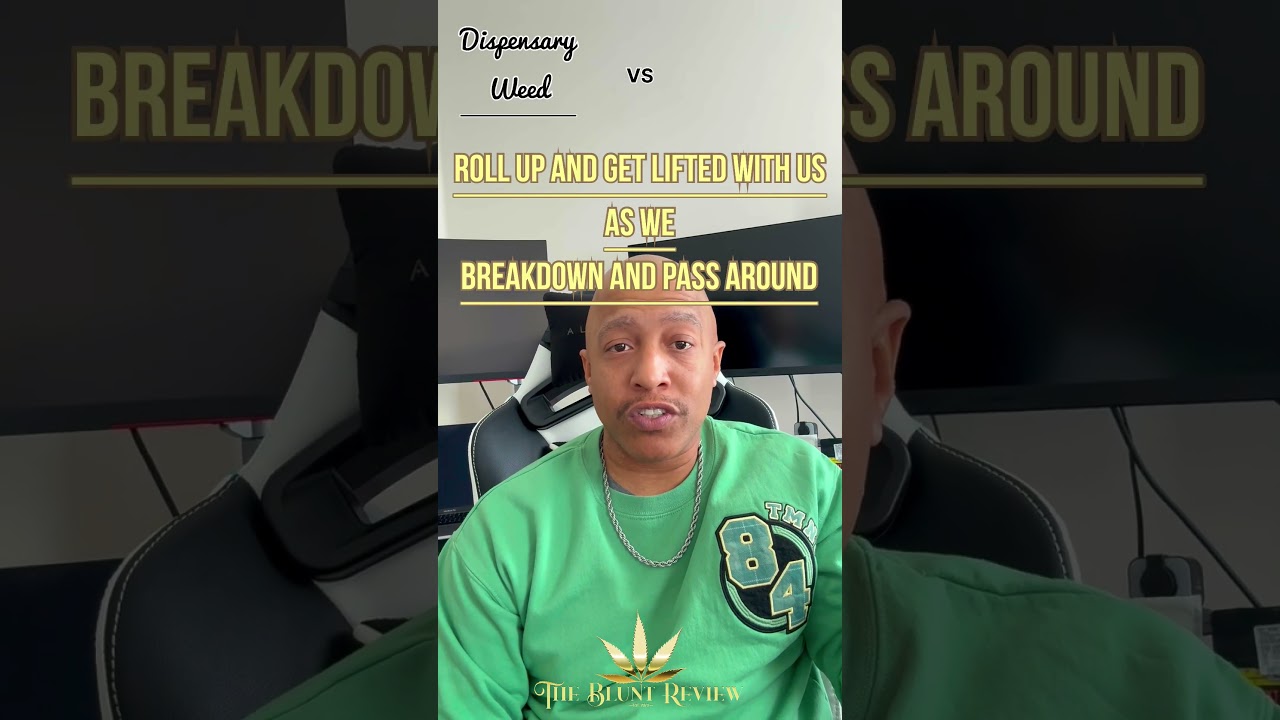Check out the first episode of The Blunt Review, streaming now. #thebluntreview #cannabiseducation
