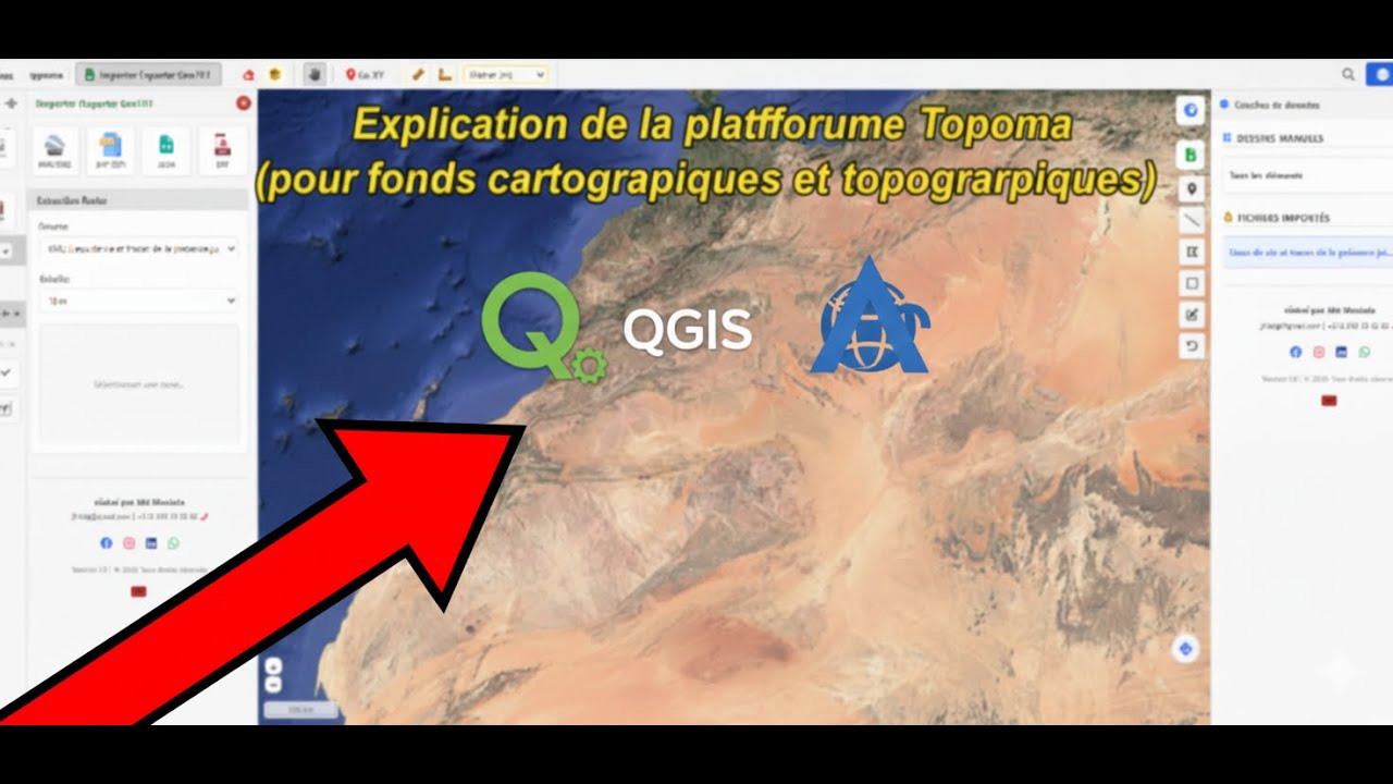 Explication de la plateforme Topoma (pour fonds cartographiques et topographiques)