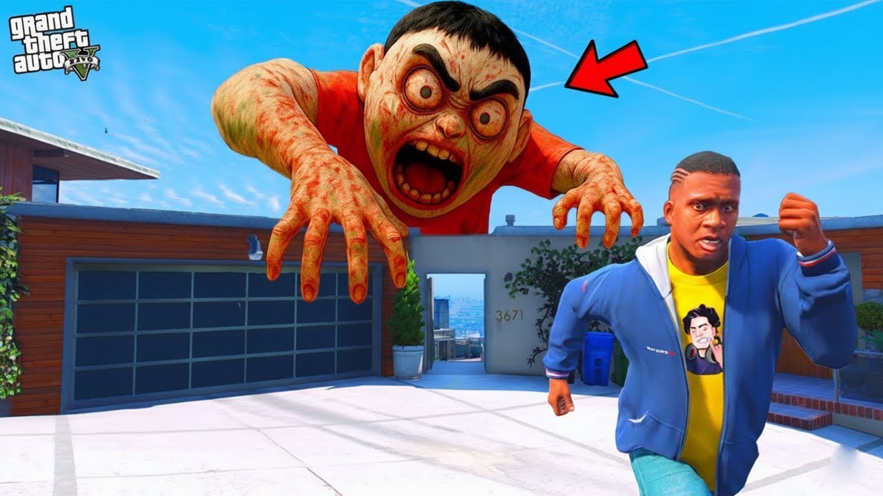 Shinchan Infected By Zombie Virus and Franklin Saved In GTA 5 | Paradox FTW