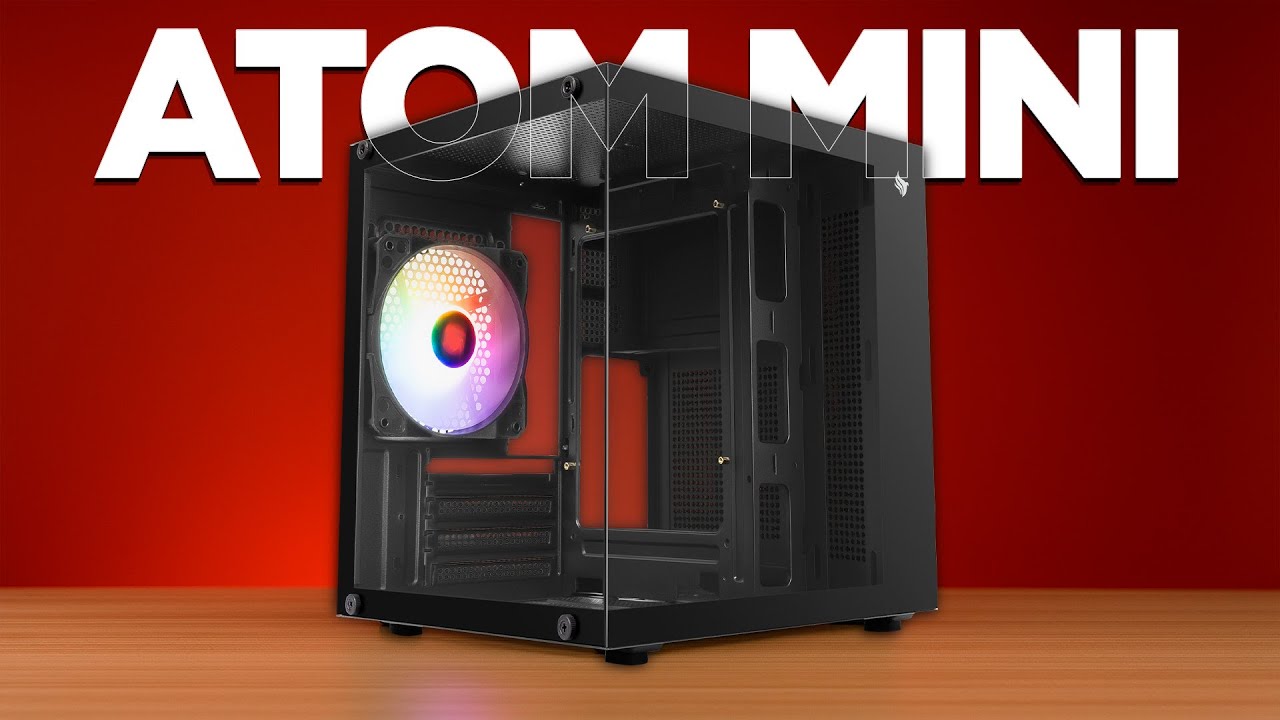 O GABINETE CUBO PERFEITO PRA SETUP COMPACTO - GABINETE PICHAU ATOM