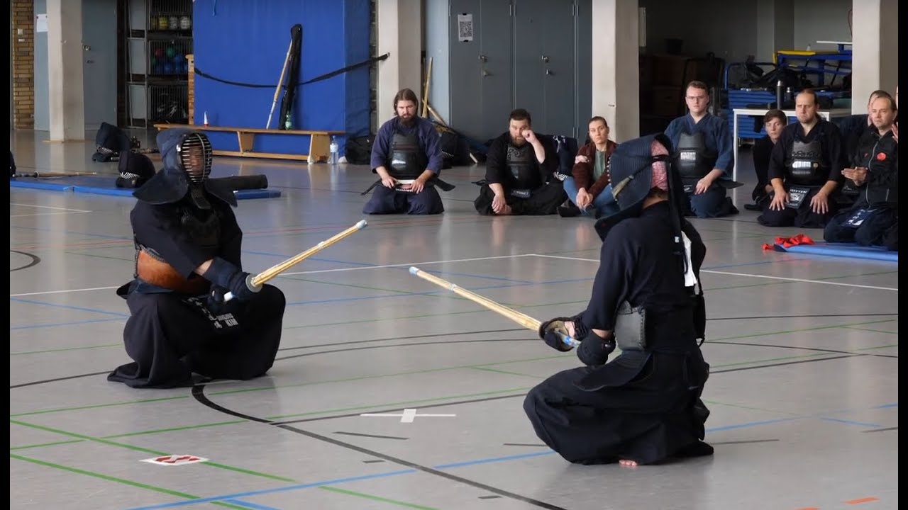 Kendo NRW Meisterschaft 2024 - Finale der Männer - Remmel vs Kim