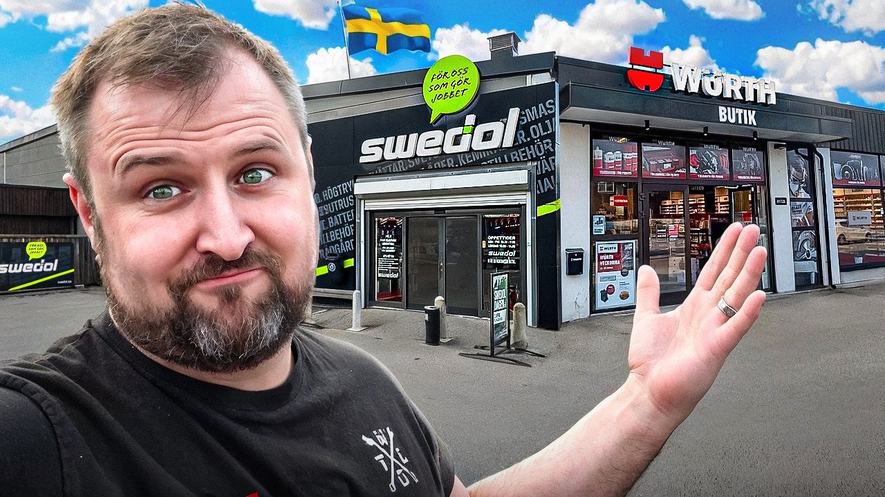 I Visited the BEST TOOL STORES in Sweden!
