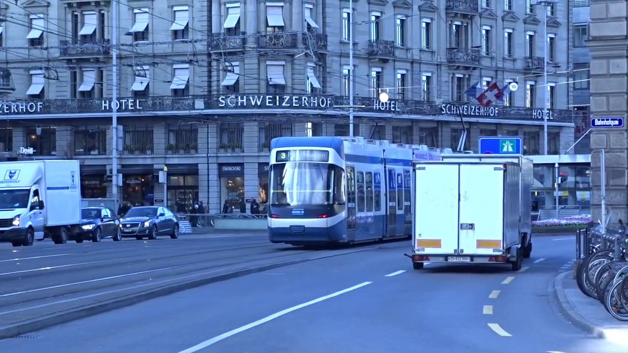 Tram Zürich - Strassenbahn  2017