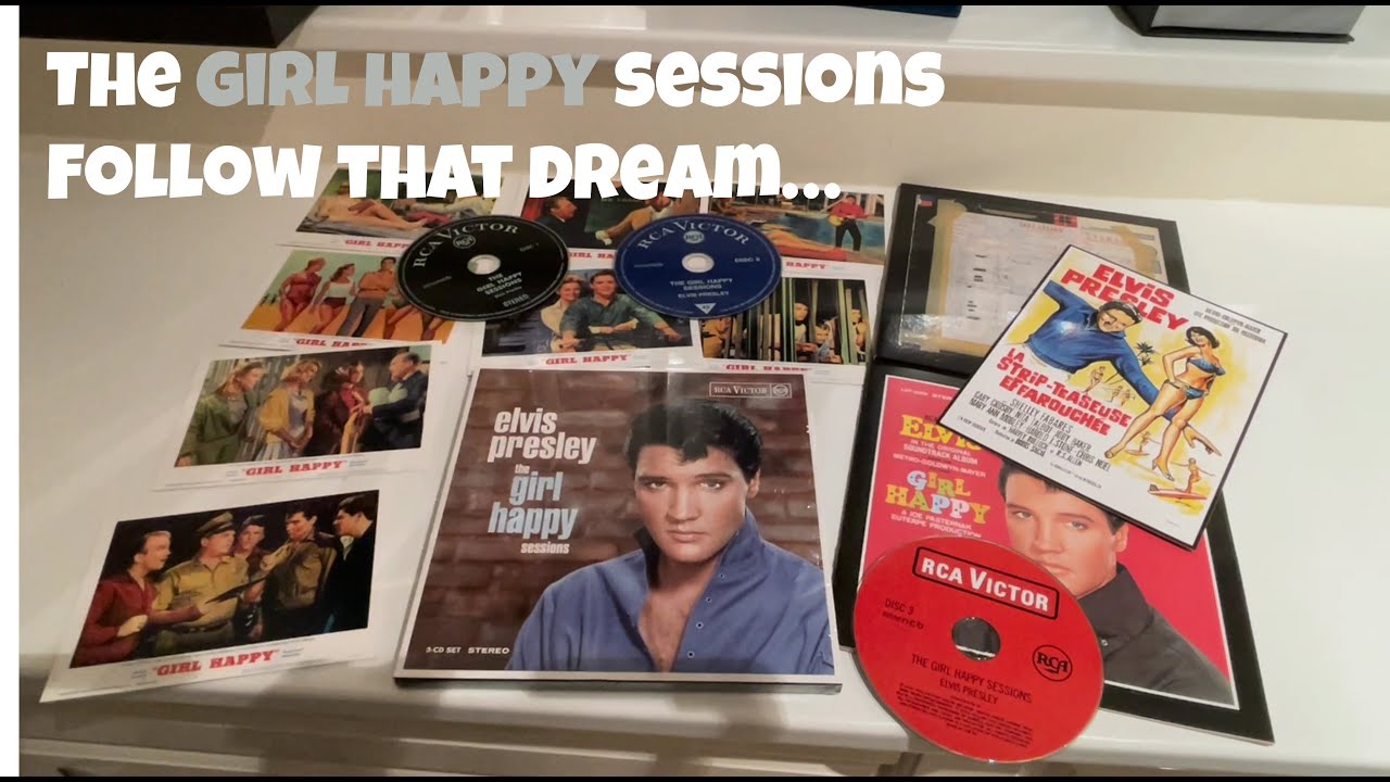 Elvis Presley The Girl Happy Sessions FTD 192 - 3 CD Box Set | Audio Visual Reveal