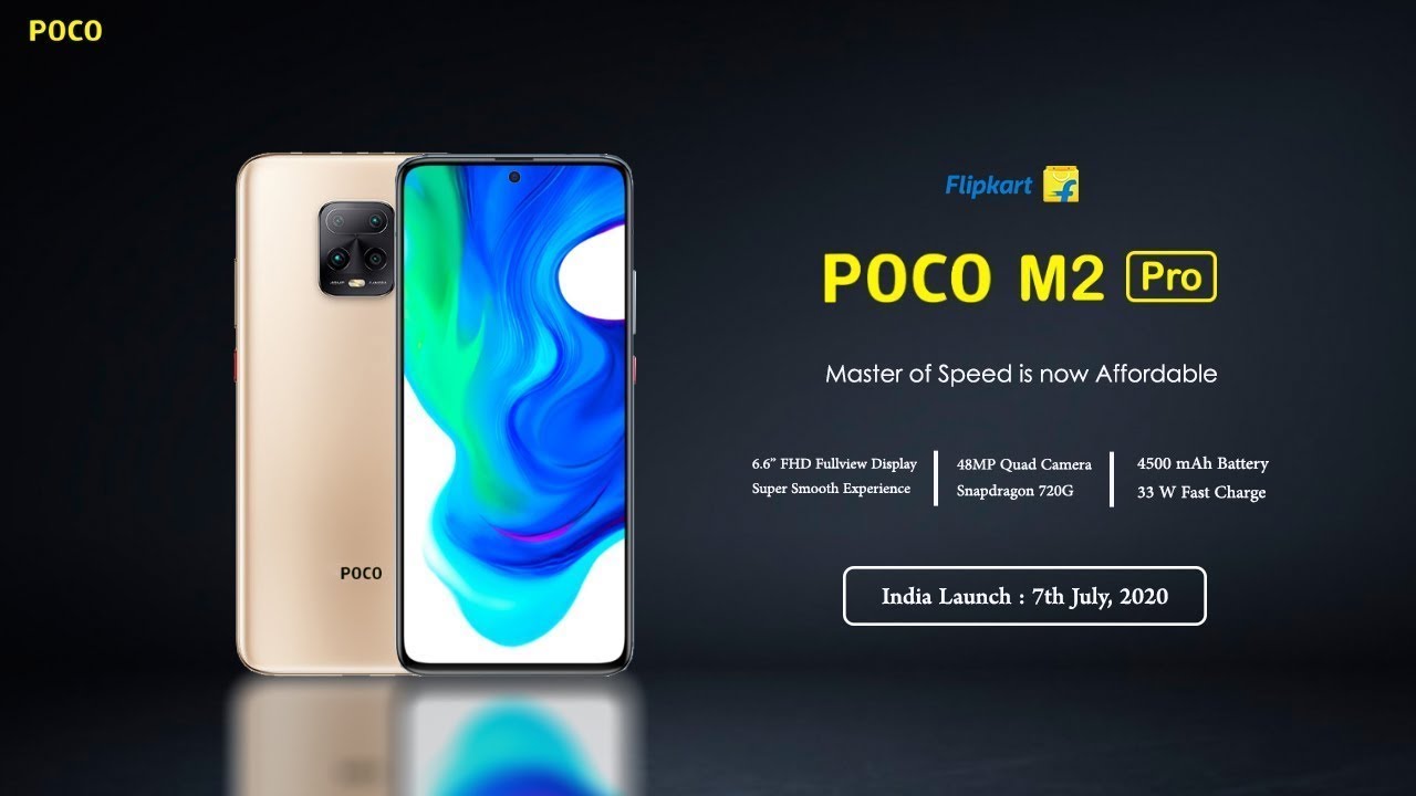 Poco M2 Pro Launch Event Live 07/07/2020