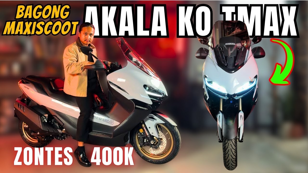 Akala ko TMAX Bagong Zontes 400K Pala!