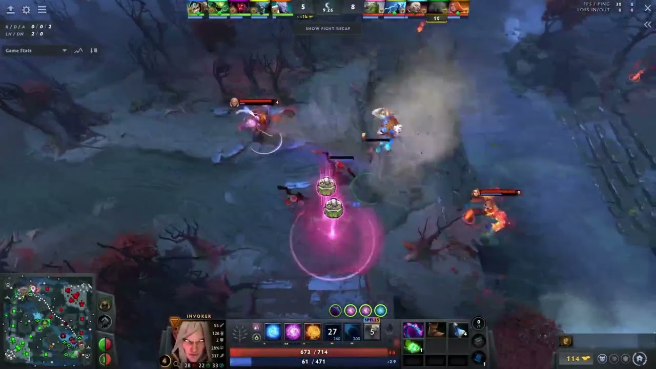 DOTA 2 Replay Game | Invoker | HubagGaming #dota2 #dota2gameplay