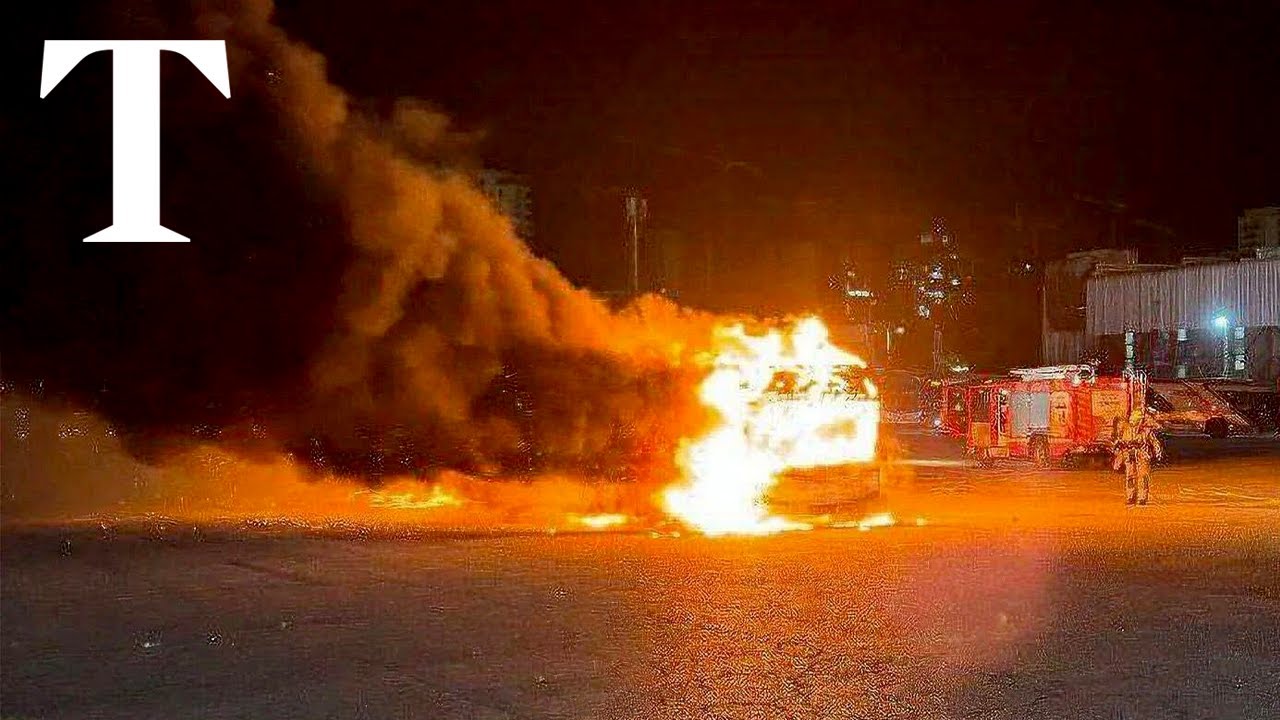 Israeli buses explode in 