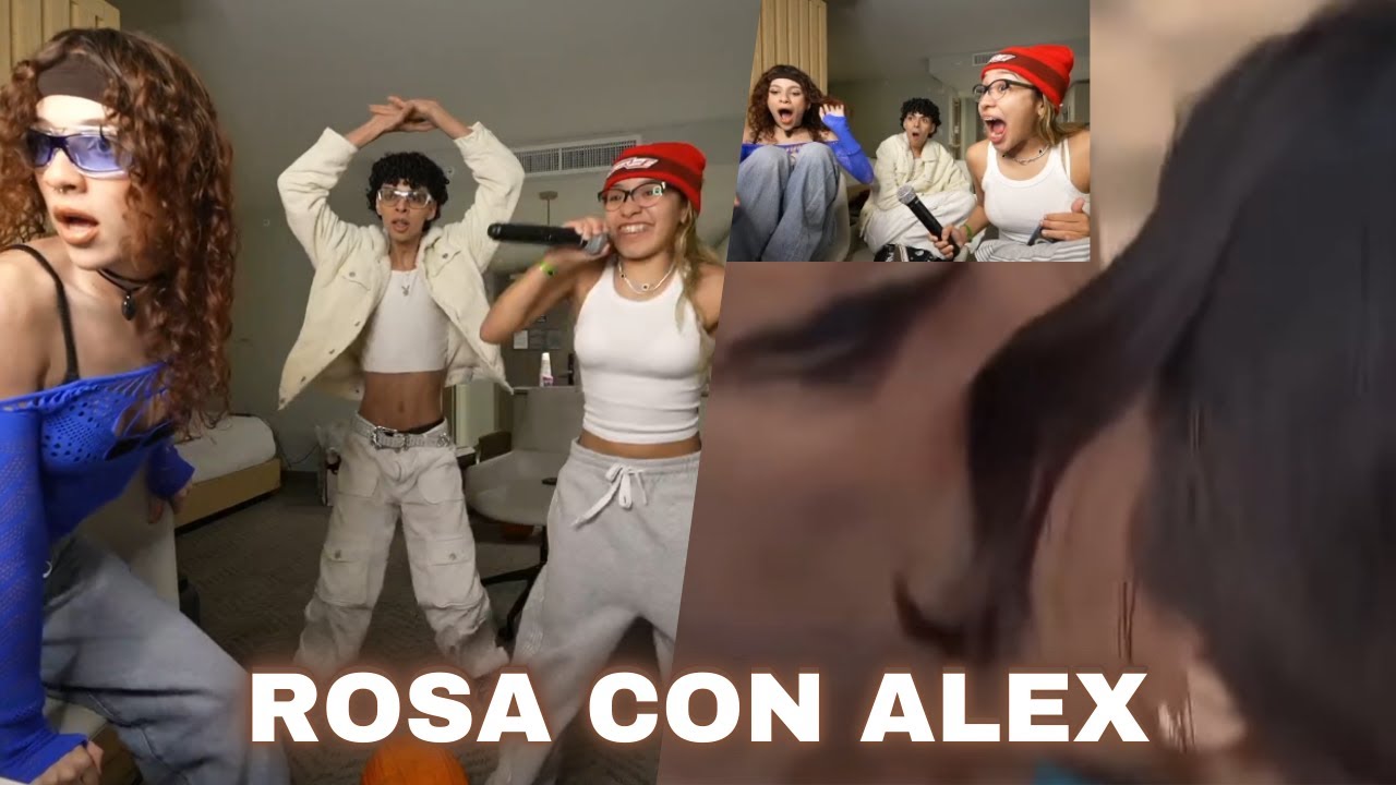 ROSA EN UN HOTEL🌹✨ | Alex, Alo & Rai🔥
