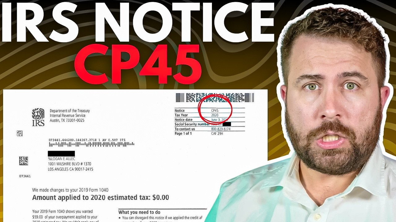 Уведомление IRS CP45: что это такое и что с ним делать.